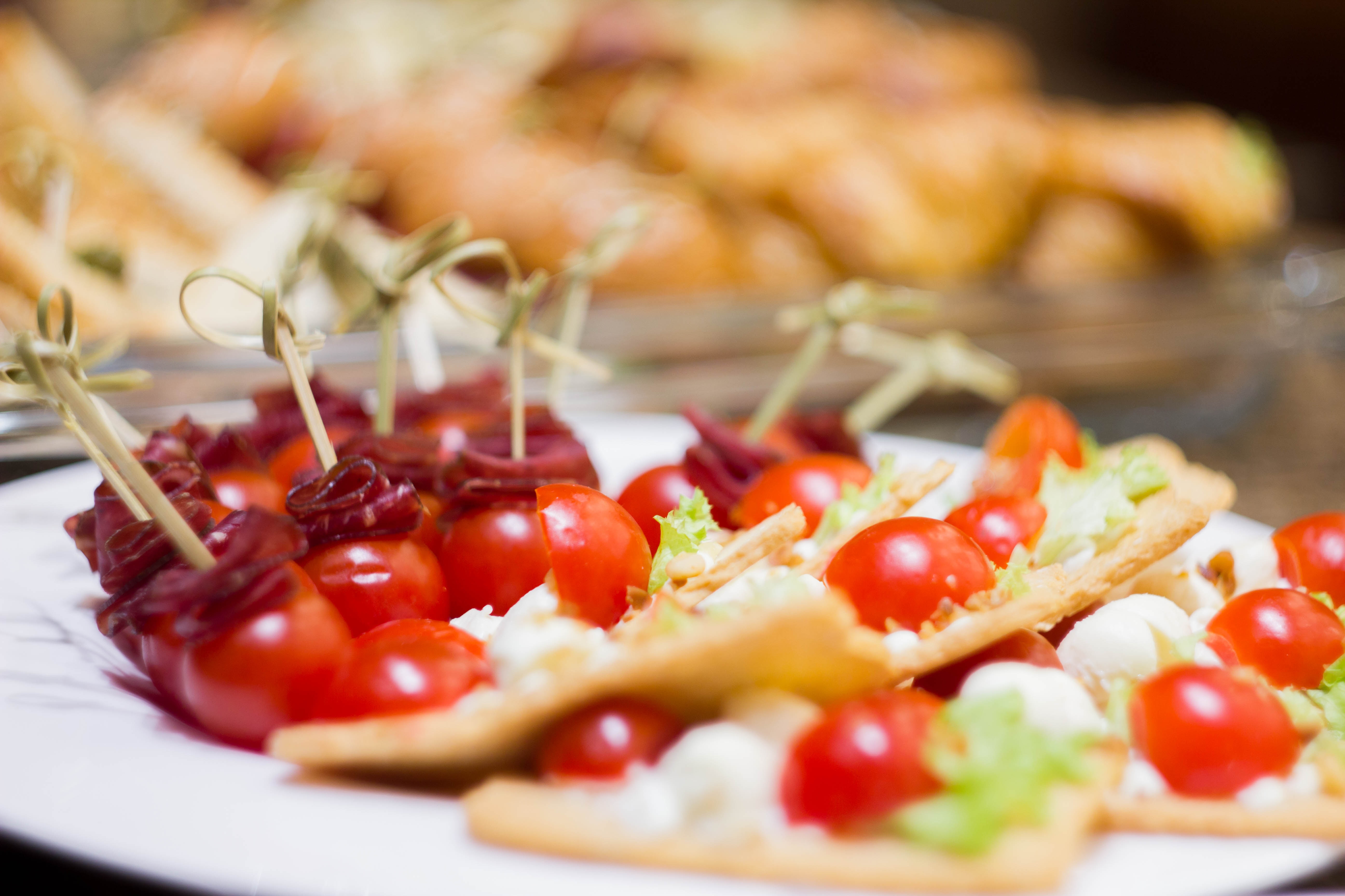 Vegan canapés bursting with flavour The White Label